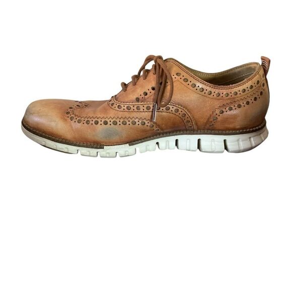 Cole Haan Shoes Men’s Size 8.5 Wingtip Oxford - Picture 7 of 13